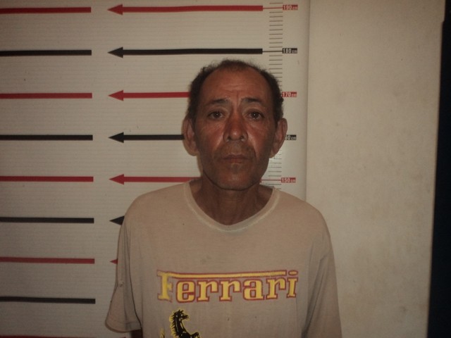 João Batista Ramos Pereira ao ser preso pela primeira vez — Foto: Divulgação/SSP TO