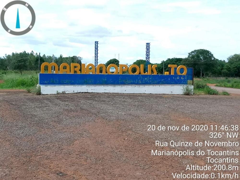 Pórtico de Marianópolis do Tocantins trará estética, visibilidade e se tornará Cartão Postal da cidade - Foto: Edsom Gilmar 