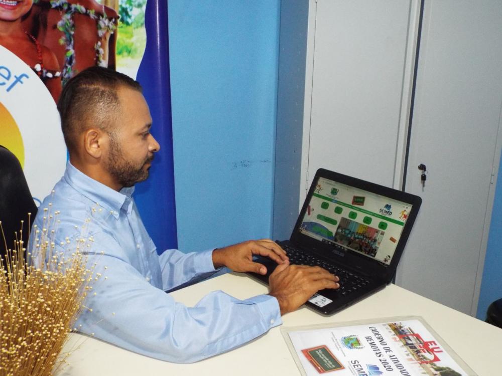 O secretário de Educação de Tocantínia, André Goveia, fala sobre os novos desafios para manter a qualidade do ensino público no seu município - Foto: Divulgação 