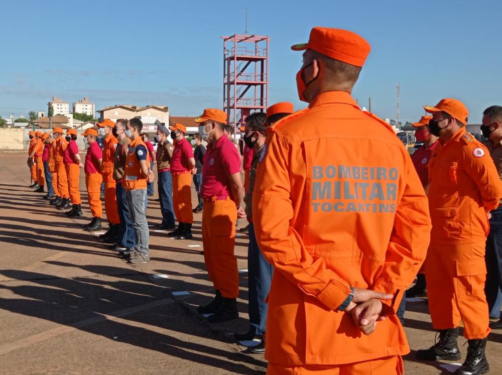 Funções de Aluno Soldado e Cadete são disputadas no Corpo de Bombeiros Militar - crédito: Luiz Henrique Machado/Governo do Tocantins
