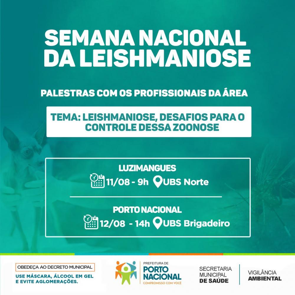 As ações acontecerão obedecendo todos os protocolos de segurança estabelecidos pela Organização Mundial da Saúde - OMS, contra a Covid-19 - Ascom/ Porto Nacional