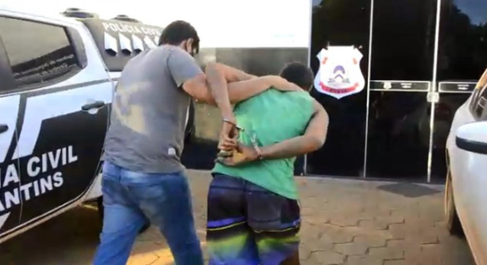 Homem condenado por estupro é preso em Porto Nacional — Foto: Divulgação