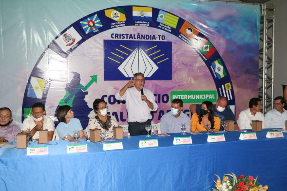 Consórcio de Municípios do Vale do Araguaia realiza encontro em Cristalândia - Foto: Gildo Barbosa / Divulgação 