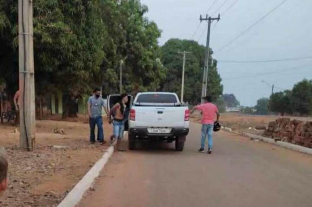Suspeito de matar mulher em um motel na capital é preso em Porto Nacional por policiais civis da DHPP – Foto: Reprodução / Agência Tocantins 