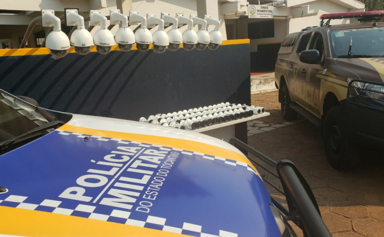 Foram adquiridas 85 câmeras que serão instaladas em pontos estratégicos da cidade de Gurupi - Crédito das fotos: Ascom PMTO