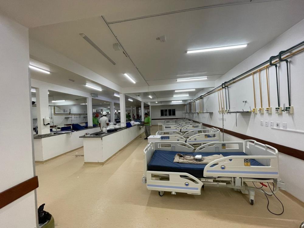 População ainda terá 20 leitos de UTI Covid-19, no Hospital Geral Gurupi – Foto: Divulgação / SES 