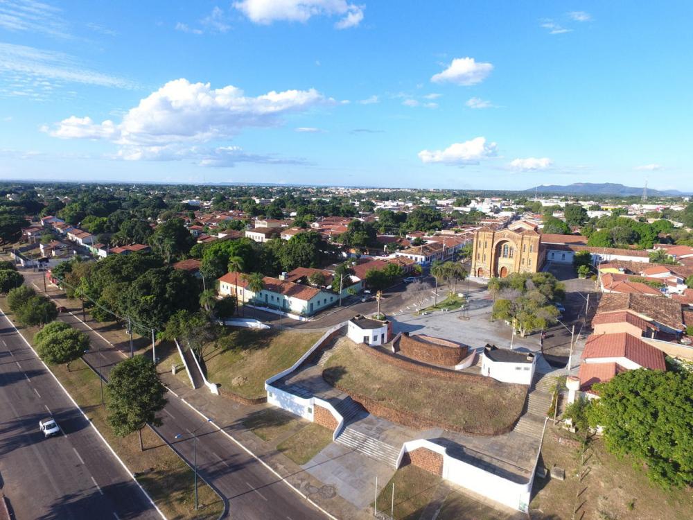 Vista aérea da área urbana da Orla de Porto Nacional – Foto: Divulgação / Secom 