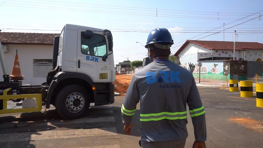 Confira o cronograma das obras da BRK em Gurupi para a semana de 31 a 4 de fevereiro - Foto: Divulgação / BRK Ambiental 