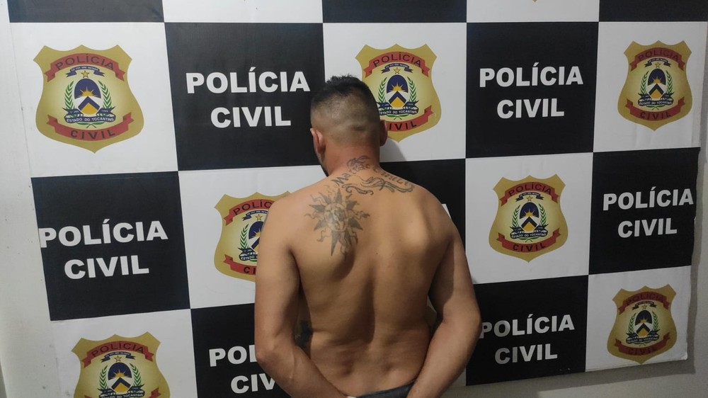 Foragido da Justiça do Maranhão é preso no Tocantins — Foto: Divulgação/SSP