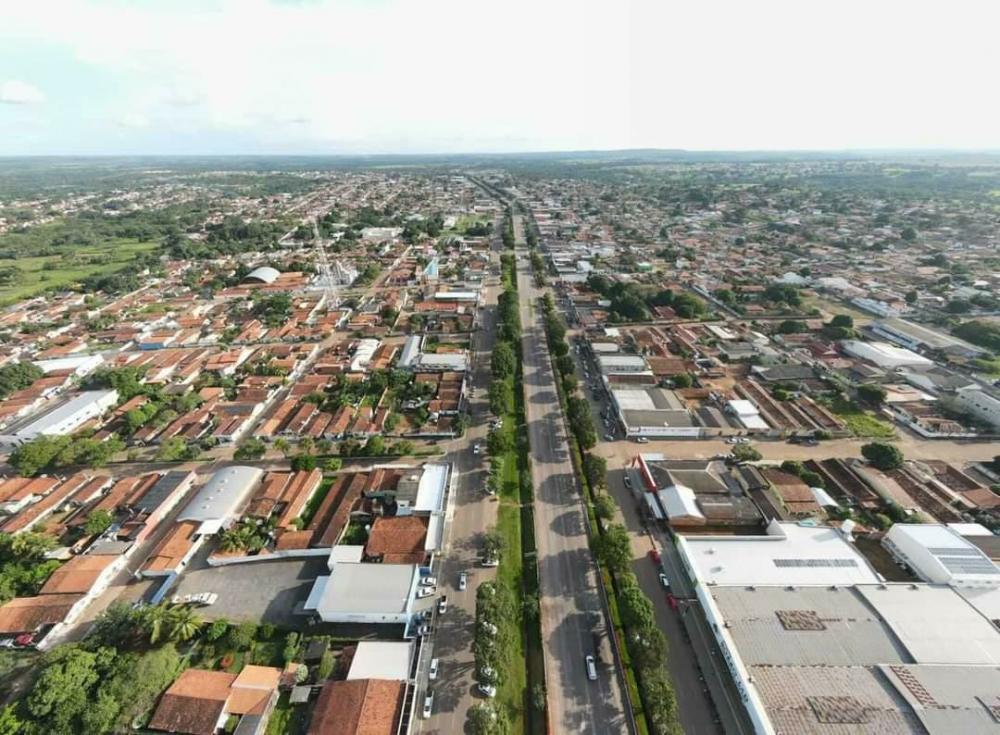 Vista aérea da cidade de Guaraí que fica localizada na região Centro-Norte do Tocantins — Foto: Divulgação/Prefeitura de Guaraí 