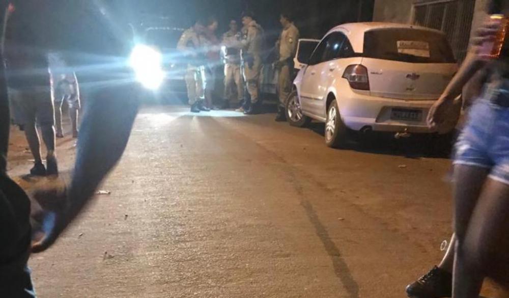 Os suspeitos foram presos pelos militares em menos de 4h após o crime – Foto: Edson Gilmar / Agência Tocantins
