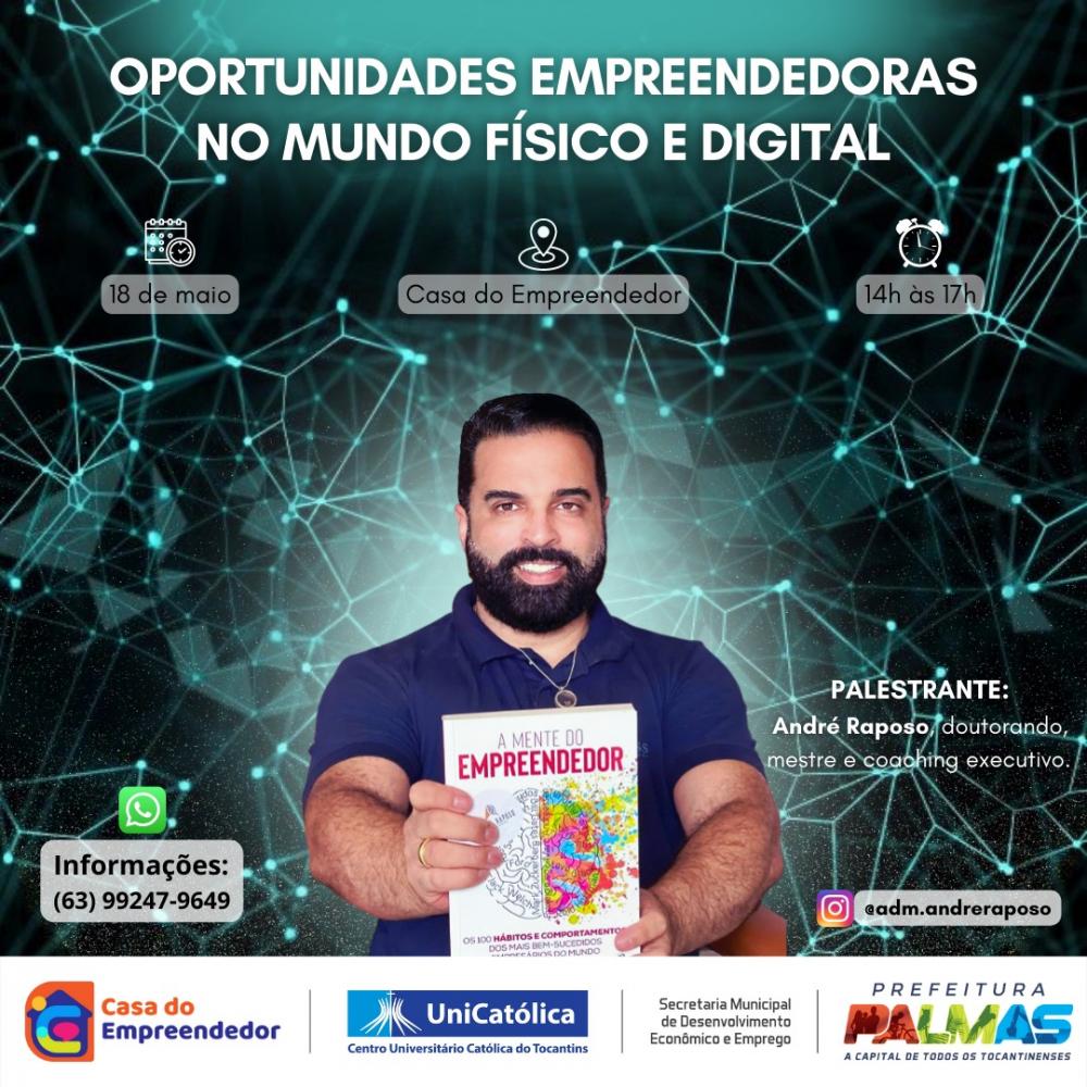 ‘Quarta Empreendedora’, 18, terá palestras sobre o mundo digital e a composição dos impostos