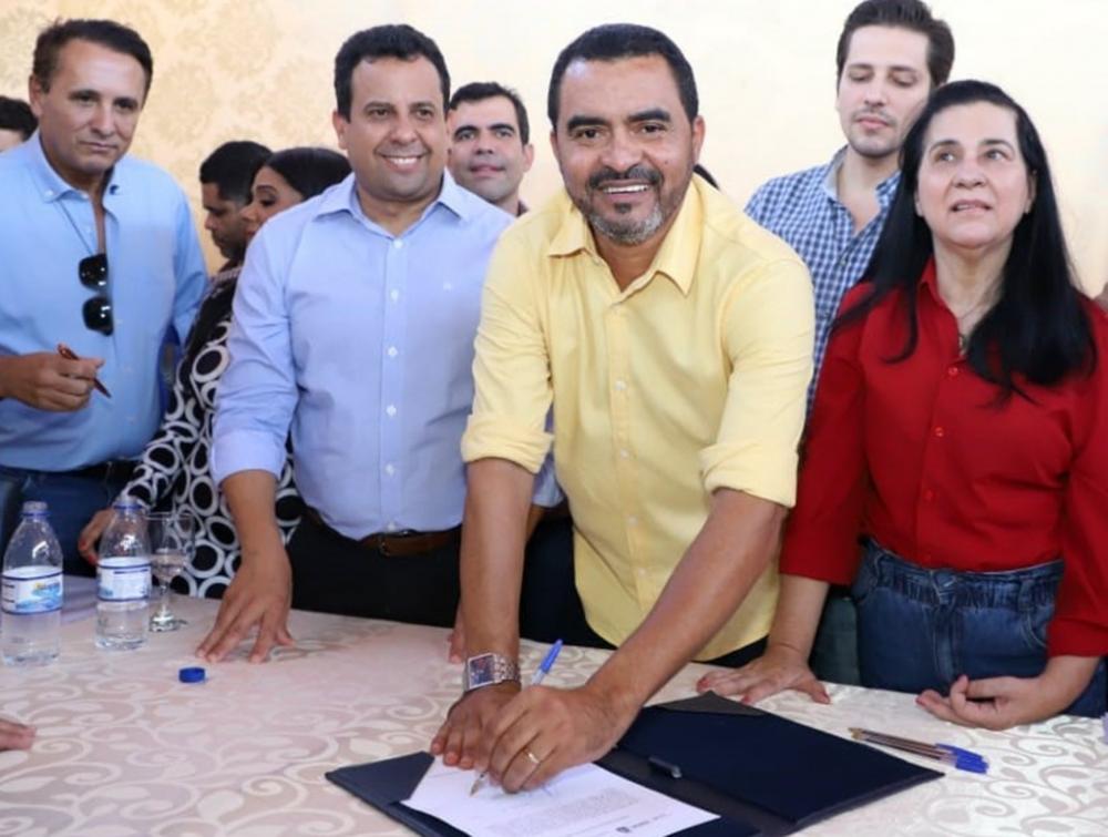 Cerimônia de posse ocorreu no Instituto Educacional Gunnar Vingren,em Colinas, e contou com a presença do governador Wanderlei Barbosa - Foto: Antônio Gonçalves/Governo do Tocantins