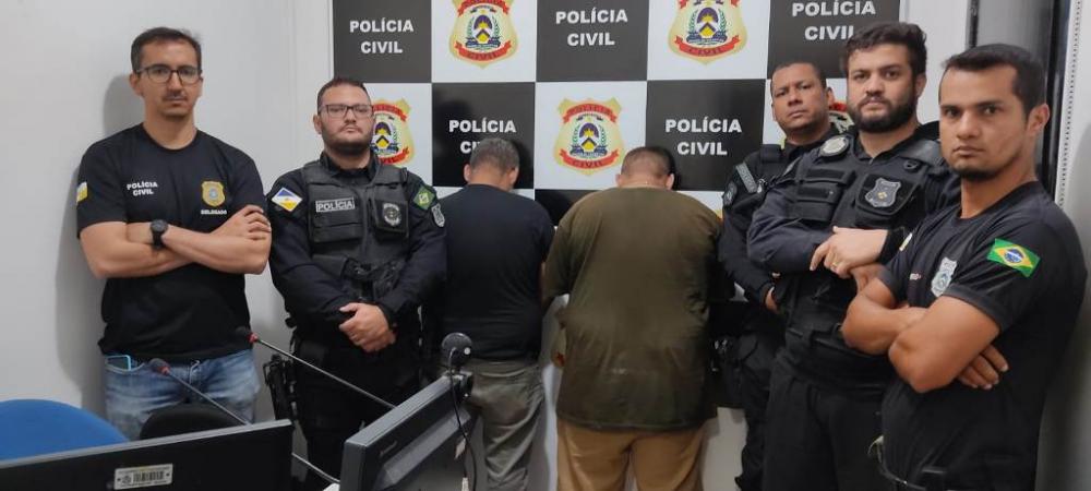 A prisão aconteceu no município de Guaraí e foi efetivada em conjunto com a Polícia Civil. - Divulgação Seciju/Governo do Tocantins 