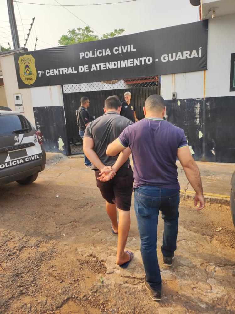 Homem fugiu para a casa da avó em Miranorte para evitar ser preso - Foto: DICOM/SSP-TO