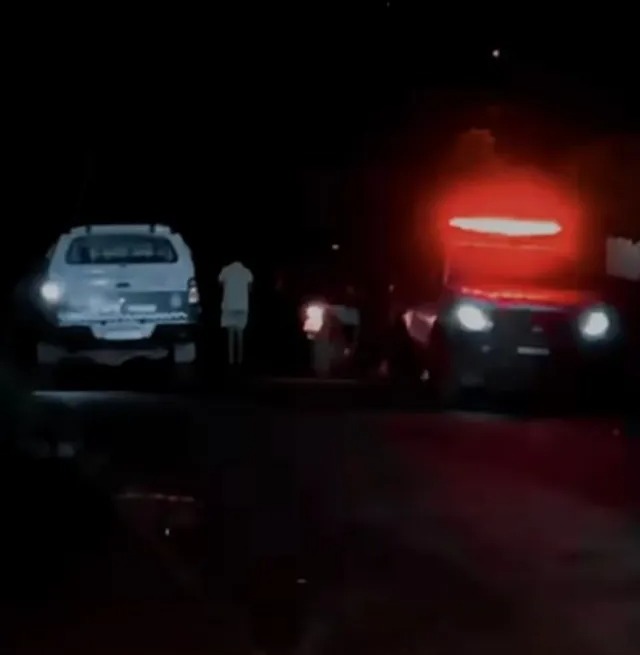 Polícia MIlitar, Perícia e IML estiveram no local onde aconteceu a morte — Foto: Divulgação/Redes Sociais