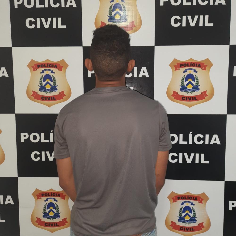 Homem é considerado de extrema periculosidade e foi preso pela Polícia Civil em Araguatins - Foto: DICOM/SSP-TO