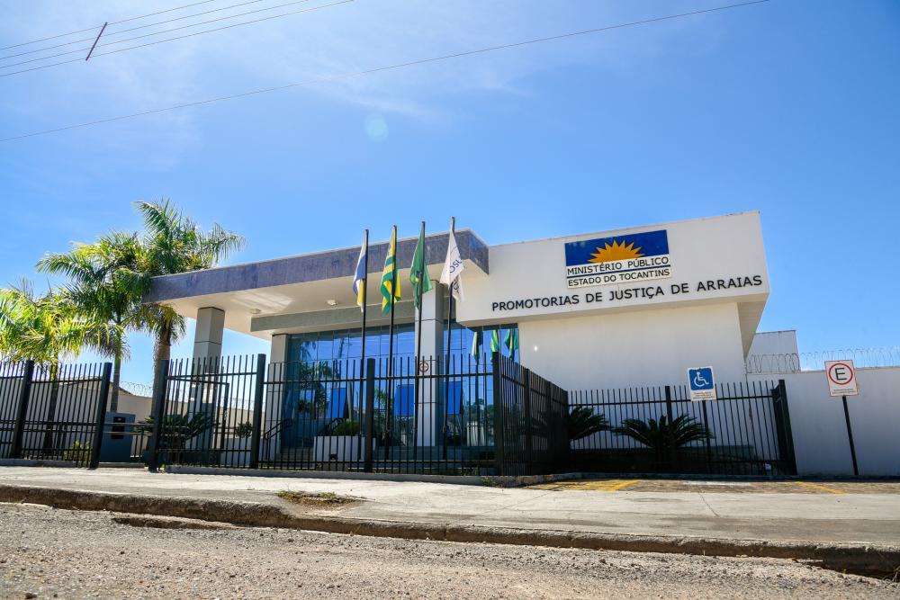 Sede das Promotorias de Justiça de ArraiasSede das Promotorias de Justiça de Arraias [Foto: Marcelo de Deus - Ascom/MPTO]