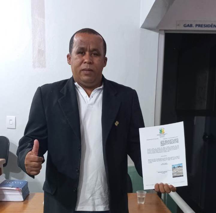 Vereador Eli Pereira (UB) declara apoio incondicional à Dione do Pastel a prefeitura de Combinado – Foto: Alessandro Ferreira / Agência Tocantins