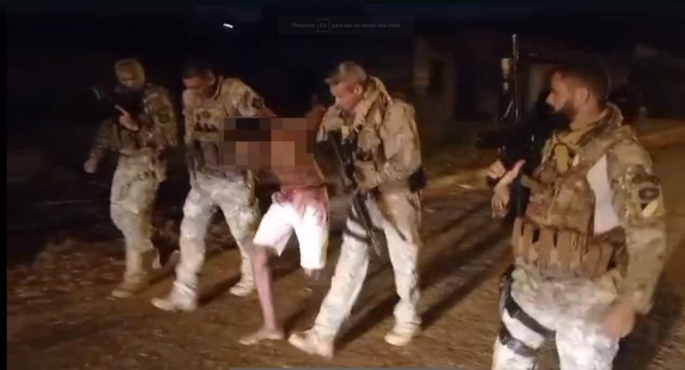 Homem preso também é investigado por pelo menos dois homicídios ocorridos na cidade – Foto: Divulgação / SSPTO