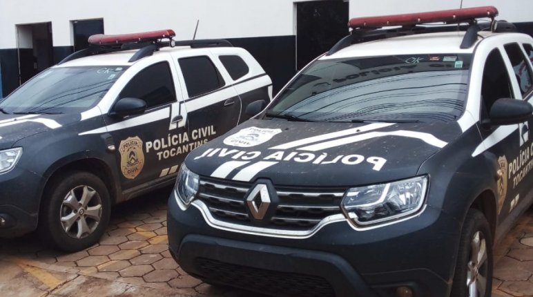 Casal foi preso em flagrante minutos após cometer o crime – Foto: DICOM/SSP-TO
