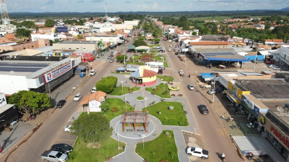 Vista aérea da cidade de Augustinópolis - Foto: Inácio Neto / ALETO 
