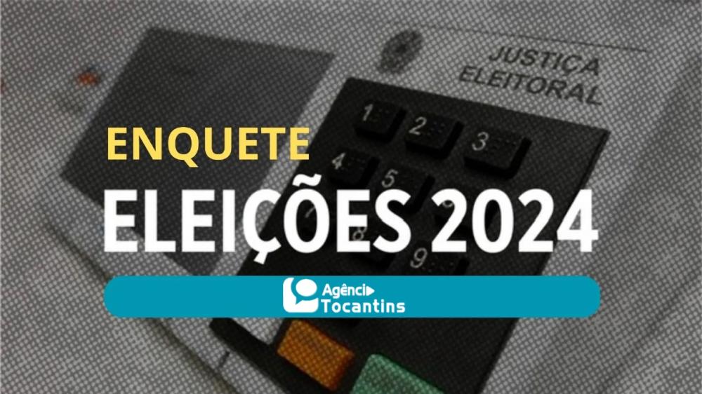 Seguindo a norma eleitoral, o site Agência Tocantins ressalta que a enquete não se trata de pesquisa eleitoral conforme o Art. 33 da Lei nº 9.504/97 – Foto: Montagem / AT