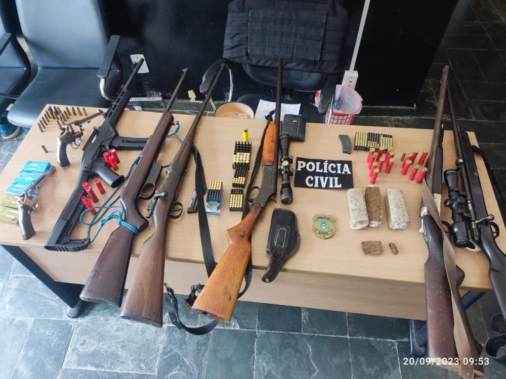 Os mandados foram cumpridos no âmbito da operação Hórus, coordenada pelo Ministério da Justiça - Foto: Divulgação / SSPTO 