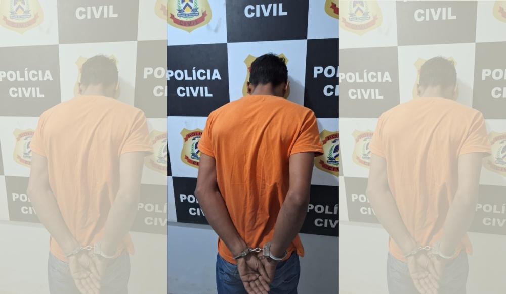 Homem preso é investigado por latrocínio tentado em Goiás –– Foto: Divulgação / SSPTO