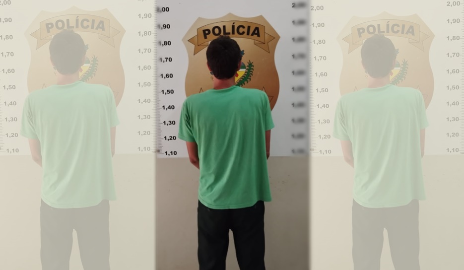 Homem foi preso por meio de ação conjunta da Polícia Civil do Tocantins e também de Goiás – Foto: Divulgação / SSPGO