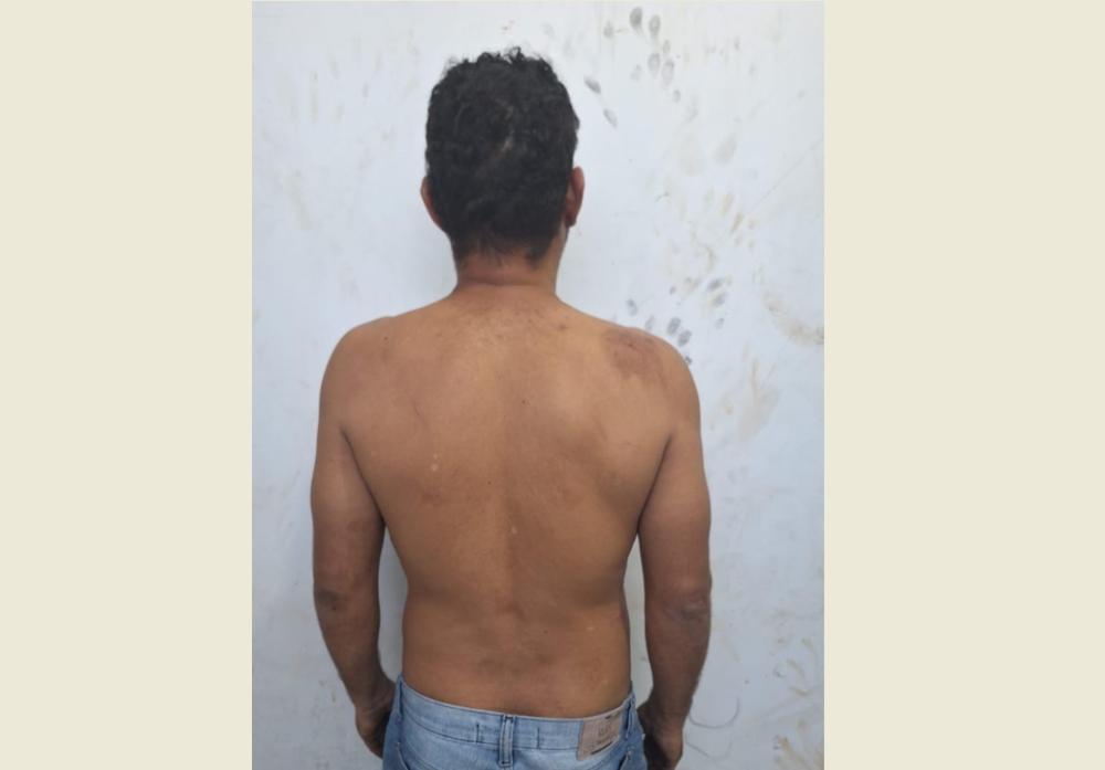 Após os procedimentos legais cabíveis, o indivíduo foi conduzido para Unidade Penal de Gurupi – Foto: Luiz de Castro/Governo do Tocantins