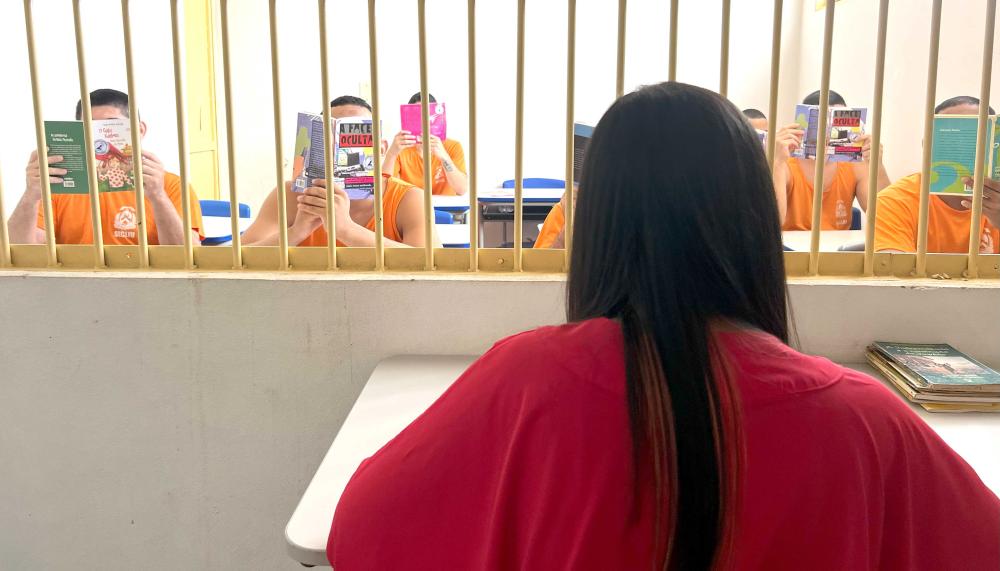 O projeto de leitura do Colégio Estadual Osvaldo Franco conquistou o 2º lugar do Prêmio Escola Que Transforma – Foto: Mauro Henrique/Governo do Tocantins