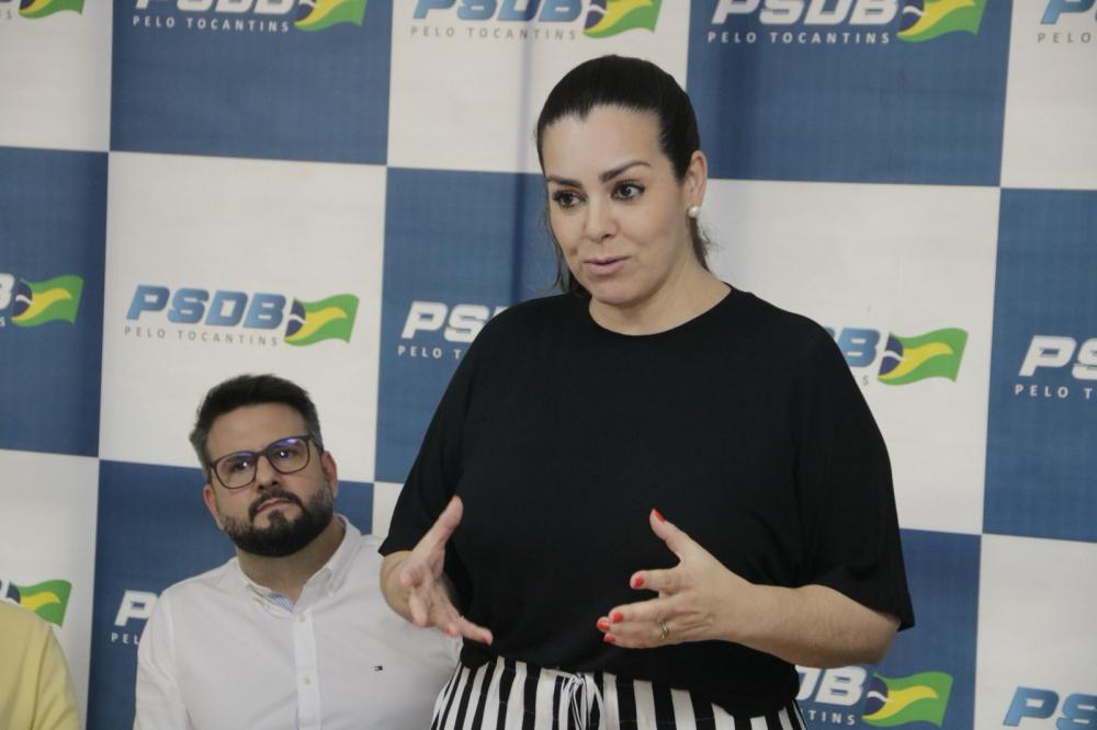 Cinthia Ribeiro, prefeita de Palmas, é reconduzida ao comando do PSDB no Tocantins