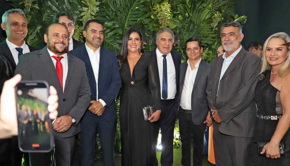  No evento, o presidente William Rezende Lemos projetou: “Estamos prontos para um trabalho árduo e determinado em prol do crescimento e prosperidade de todos” - Foto: Loise Maria/Governo do Tocantins