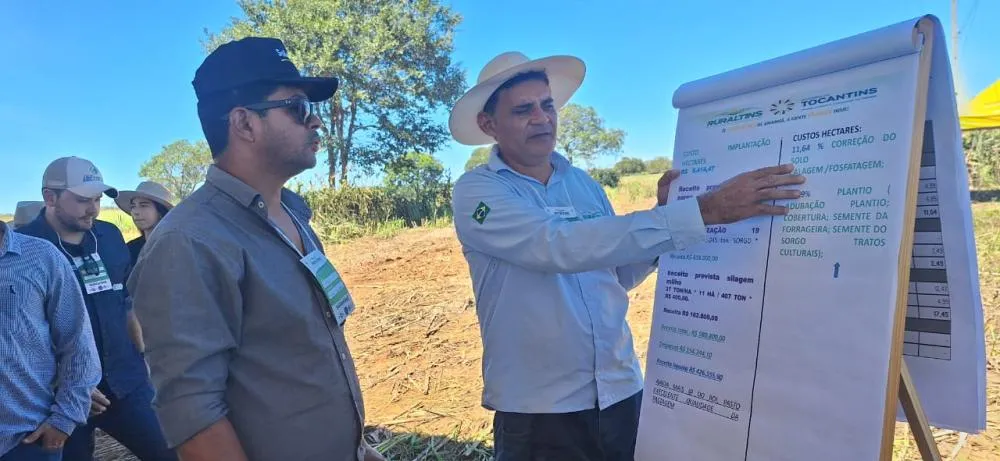 Governo do Estado promoveu dia de campo sobre Práticas Sustentáveis na Reforma de Pastagem para Produção de Silagem