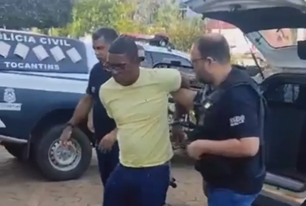 O individuo foi autuado em flagrante pelo crime de tráfico interestadual de drogas – Foto: Reprodução / Agência Tocantins