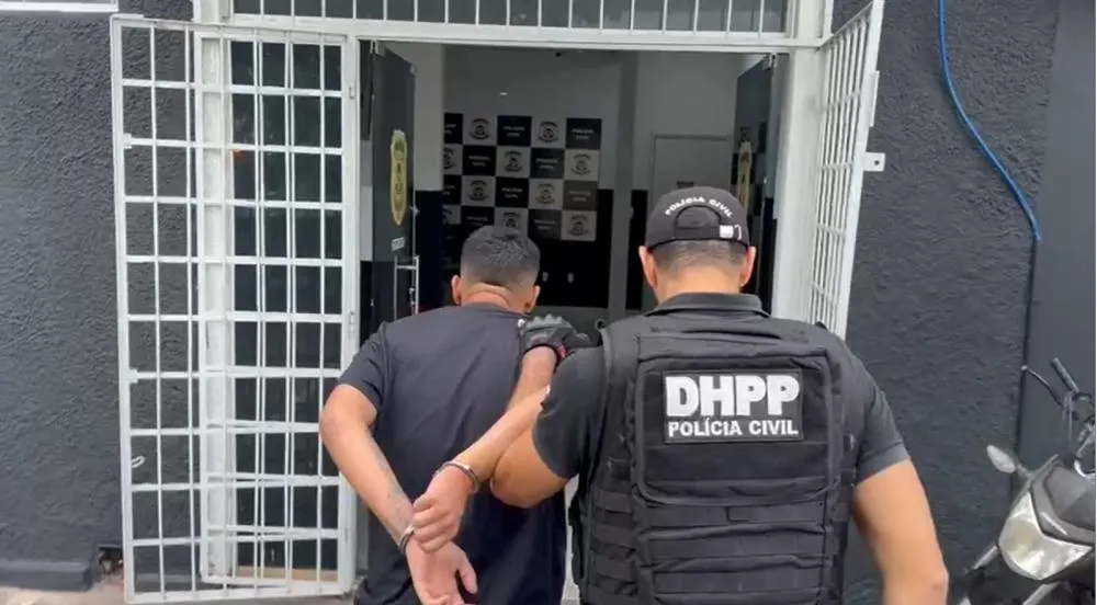 Homens foi preso após ação da 2ª DHPP de Araguaína - Foto: DICOM SSP TO