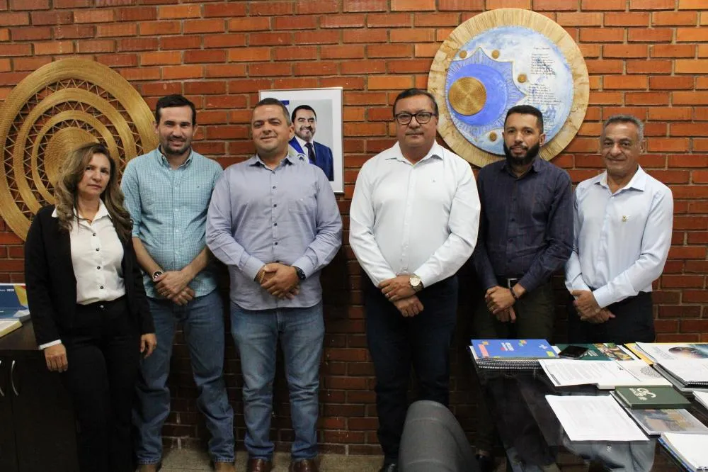 Governo do Tocantins recebe representantes da ACIG para tratar sobre realização da Fenesul, em Gurupi. - Foto: Kaio Costa/Governo do Tocantins