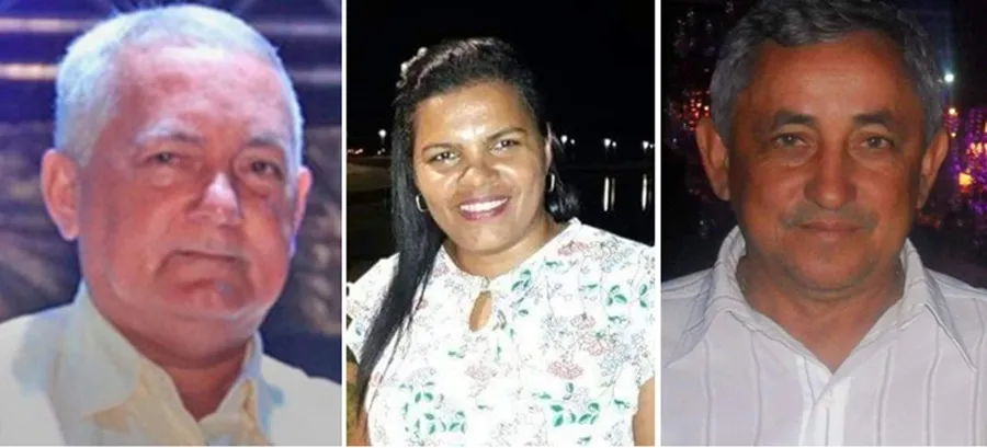 Ex-Prefeito Antônio Luiz, Secretário de Administração, Tá José Araújo (Zé Cambota) e Jennifer Coelho apontada como secretária “fantasma” – Foto: Reprodução / Agência Tocantins