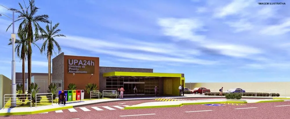 Parque da saúde, no setor São Miguel, terá UPA e centro de saúde do idoso ( imagem meramente ilustrativa)