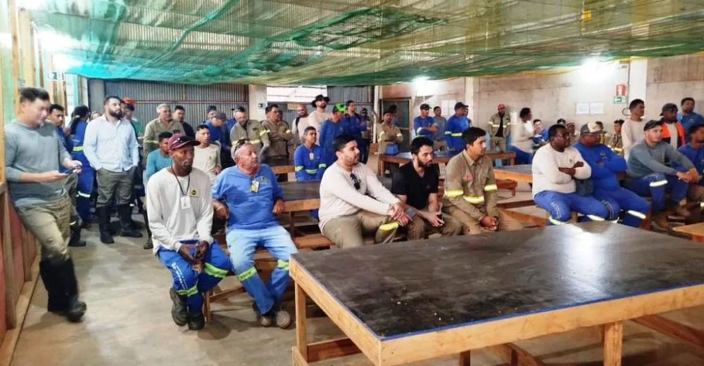 Empresa possui um quadro de colaboradores predominantemente masculino - Foto: Divulgação PC-TO