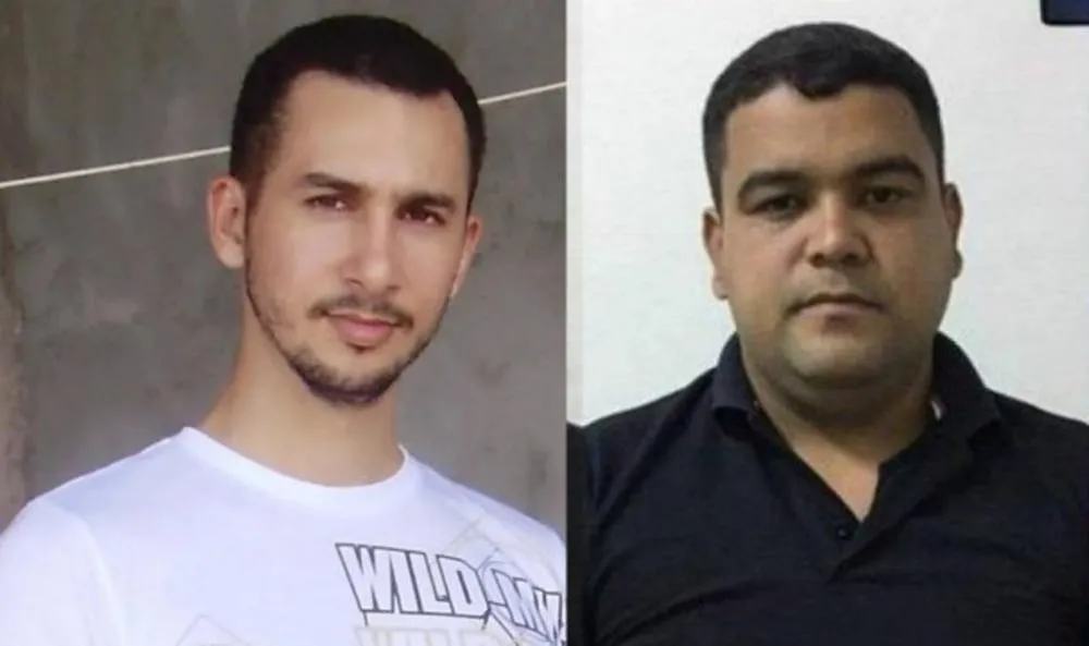 Farmacêutico Robson e PM do Pará, João Oliveira Santos Júnior  -  Foto: Reprodução / Agência Tocantins 