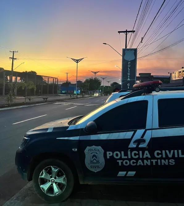 Homem foi preso após ação da 7ª DEIC de Porto Nacional. - Foto: DICOM SSP TO 