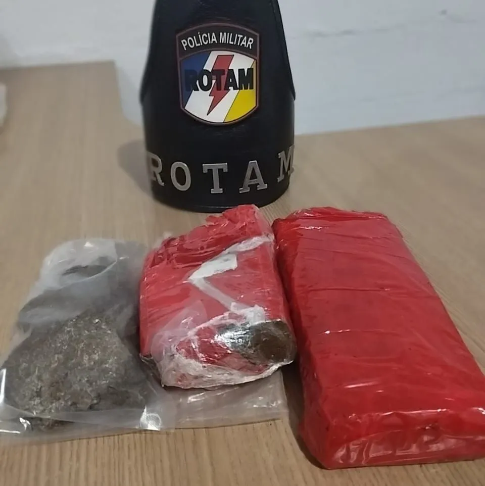 Ação da Polícia Militar apreende drogas e prende suspeito de tráfico em Paraíso do Tocantins
