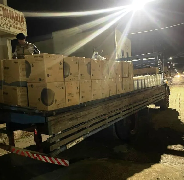 Objetos roubados foram entregues nesta quinta-feira. - Foto: Ascom PMTO