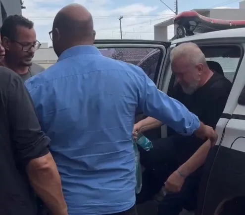 Mauro Carlesse foi preso em fazenda — Foto: Antoniel Cavalcante/Ronda Policial Tocantins