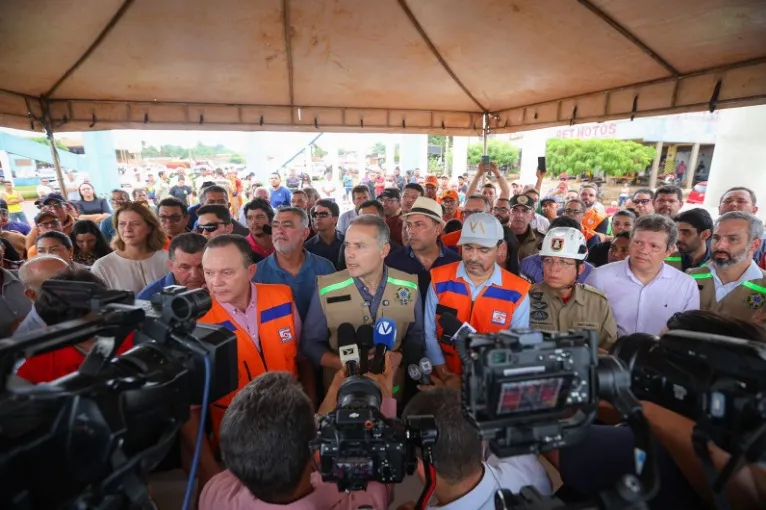 Ministro Renan Filho esteve no Maranhão para realizar vistoria (Foto: Ascom Ministério dos Transportes)