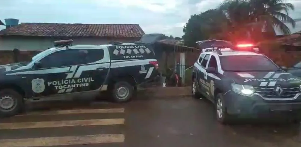 O local estava (boca de fumo) funcionando nas proximidades de uma Escola e de uma unidade policial – Foto: Reprodução / Agência Tocantins 