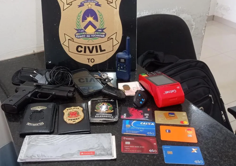  Homem pode ter feito dezenas de vítimas por todo o Brasil - Foto: Dicom SSP TO 