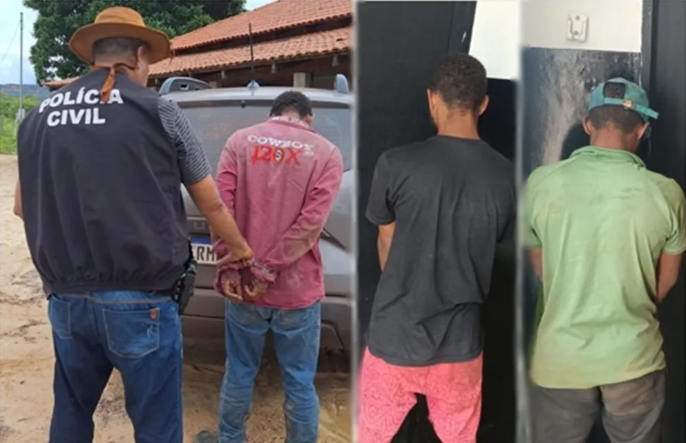 Prisões ocorreram mediante cumprimento de mandados de prisões preventivas - Foto: Divulgação / SSPTO